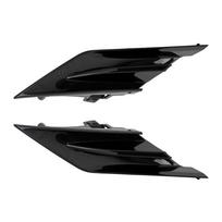 Left and Right Side Headlight Upper Grille Molding For Toyota Camry 2018-2020 black