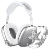 AirPods Max Sparkling Star Silicone Headphone Case 3-piece Set for Apple AirPods Max Earphone Protective case Opp Bag sidabras