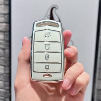Genesis G70/80/90 Key Case - Exclusive Cross-Border Design by Launce Steins. gray
