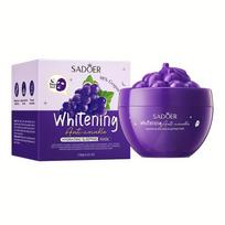 Grape Sleep Facial Mask - Moisturizing Niacinamide & Collagen Mask, Hypoallergenic, Alcohol-Free - Brightens & Hydrates All Types 120g(4.23oz) purple