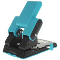 KW-triO Heavy-Duty Two-Hole Punch CN plug (adapter included) blue
