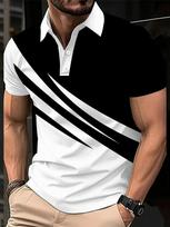 Everyday essential! Stylish short-sleeve polo shirt. S white