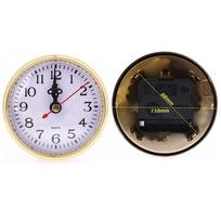 1 vnt. „Pasidaryk pats“ kvarcinio laikrodžio mechanizmas, romėniškas, naktinio staliuko, senovinis, stalo dekoravimo priedai 65/80/110 mm black