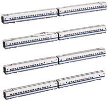 Kato N Gauge 700 Series Shinkansen  Nozomi  8-Car Add-On Set 10-1646 Final Run Livery Plastic Body Detail white