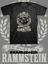 Rammstein T-shirt S gray