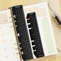 Spiral Planner Accessories Ruler Office School Stationery Drawing Supplies Notebook Inner Rulers A5 skaidri