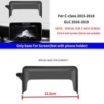 Automobilio telefono laikiklis Mercedes-Benz C GLC V klasės w204 w205 x253 w447 7/10.25 colių multimedijos ekranui Mobiliojo telefono laikiklis Interjeras base