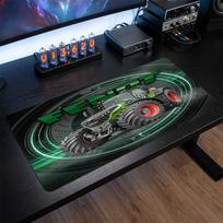 Fendt Print Large Mouse Pad Smooth Surface Anti?Slip Desk Mat For Gaming Office Laptop Decoration 30cmx60cm（11.8x23.6inch） gray