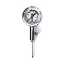 Soccer Ball Pressure Gauge Air Watch Football Volleyball Basketball Barometers B