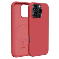 Etteri Silicone Mag dėklas Apple iPhone 16 Pro Max, aviečių