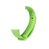 Devia Deluxe Sport apyrankės dirželis Xiaomi Mi Band 5 / 6 / 7, šviesiai žalias