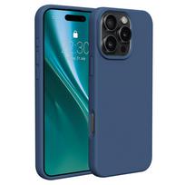 Dėklas Etteri Silicone Case skirtas iPhone 16 Pro Max 6,9", tamsiai mėlynas