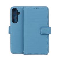 Atverčiamas dėklas Smart Triangle skirtas Samsung Galaxy S25 FE, mėlynas
