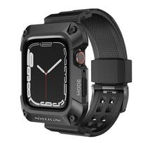 Nillkin DynaGuard dėklas su apyranke Apple Watch 45mm 7 / 8, juodas