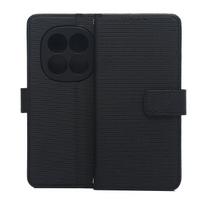 Atverčiamasis dėklas Smart Triangle skirtas Xiaomi Redmi Note 15 Pro Plus 5G, juodas