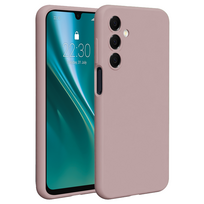 Silikoninis dėklas Etteri Silicone skirtas Samsung Galaxy A17 / A18 5G, šviesiai rožinis