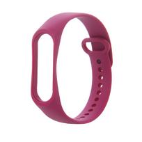 Silikoninis dirželis Xiaomi Mi Band 3 / 4, aviečių spalva