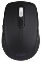 2E Pelė MF225 Silent, WL/BT, juoda