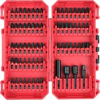 Antgalių rinkinys 1/4" 68vnt. S2 phillips pozidriv star hex