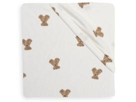 Jollein trikotažinė paklodė su guma Jersey 40x80/90cm Mini Teddy Bear