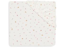 Jollein trikotažinė paklodė su guma Jersey 40x80/90cm Pretty Picnic