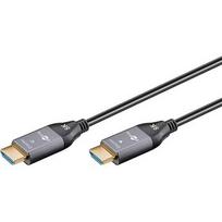 Goobay Optical Hybrid Ultra High-Speed ??HDMI Cable (AOC) 8K / 60Hz (black/gray, 20 meters, 48 ??Gbit/s) 76275