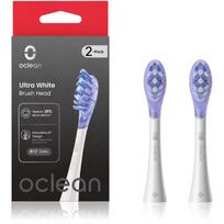 Oclean Ultra White dantų šepetėlio pakaitinės galvutės white 2 vnt.