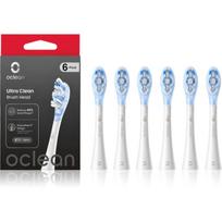 Oclean Ultra Clean UC03 W06 dantų šepetėlio pakaitinės galvutės white 6 vnt.