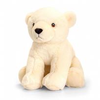 KEEL TOYS KEELECO Baltasis lokys, 25 cm