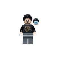 Tony Stark - Black Shirt with Gold Helmet