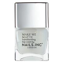Nails.Inc Better On Top Make Me Matte Transforming Top Coat - Matující vrchní lak na nehty 14 ml Nagų lakas