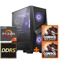 TopPC MSI Gaming AMD Advanced, 1000W, Ryzen 7 8700F, 240mm Liquid Cooler, GeForce RTX 5080, 2TB NVMe Gen4 DATK375-1313551