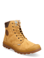 Palladium - Pampa Sport Cuff Wps - Suvarstomi batai - Geltona