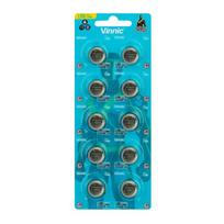 Vinnic 625 leelispatareid LR9 / PX625 / L1560, 1,5 V, 10 tk