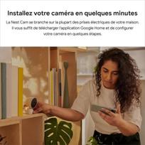 Stebėjimo kamera – „Google Nest“ – 2-os kartos GA01317-FR – Lauke / Viduje – 2 MP – 1920 x 1080 – 1080p – Garsas – „Wi-Fi“