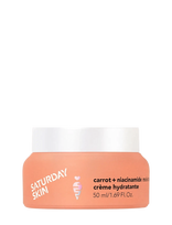 Saturday Skin - Carrot + Niacinamide Moisturizing Cream 50Ml - Dieninis veido kremas - Balta