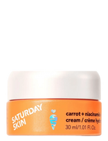 Saturday Skin - Carrot + Niacinamide Moisturizing Cream 30Ml - Dieninis veido kremas - Balta
