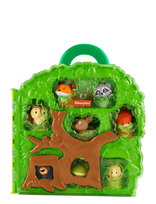 Fisher-Price - Fisher-Price Little People Forest Friends Carry Case - Žaidimų rinkiniai - Marga / raštuota