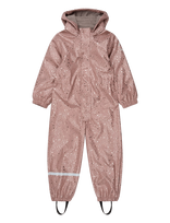 Mikk-line - Pu Aop Rain Suit With Fleece - Apsauginis kombinezonas nuo lietaus - Rožinė
