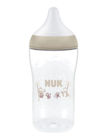 NUK - Perfect Match Bottle 260 Ml, Monkey - Kūdikių buteliukas - Smėlio