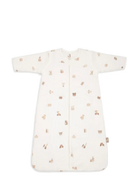 Jollein - Baby Sleeping Bag With Removable Sleeves - Kūdikių miegmaišis - Kreminė spalva