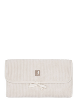 Jollein - Changing Pad With Storage Pockets - Cloudy Rib - Vystymo paklotas - Smėlio