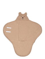 Jollein - Wrap Blanket - Bear Boucle - Kūdikių antklodė - Smėlio