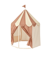 Kid's Concept - Pavillion Tent Stripe Dusty Brown - Žaislinė palapinė - Smėlio