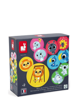 Janod - Janod - Emotions Memo Game - Žaislai atminčiai lavinti - Marga / raštuota