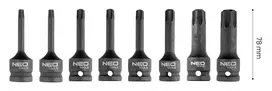 NEO TOOLS 10-257 galvučių rinkinys