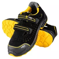 NEO Tools 82-069 darbiniai sandalai S1 SR ESD su kompozitiniu nosies apsaugu, 43 dydžio