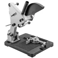 NEO TOOLS Universalus kampinio šlifuoklio stovas 115 mm ir 125 mm šlifuokliams