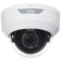 UNIVIEW IPC328LE-ADF28K-H 8MP lauko kupolinė IP vaizdo kamera, 2,8 mm fiksuotas objektyvas, 30m IR, PoE, IK10 atspari vandalams, balta