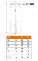 NEO TOOLS 81-227-XXXL apsauginės darbo kelnės pilkos/juodos XXXL